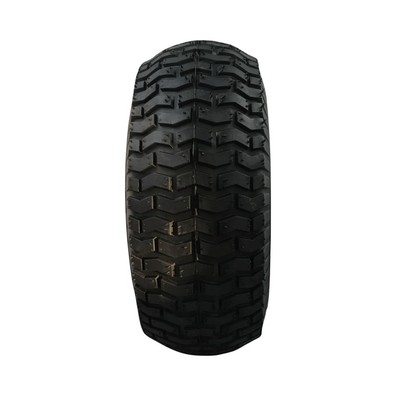 Marastar 15x6.00-6 Pneumatic, OEM Like Replacement Front Tire and Wheel Assembly, Compatible with John Deere Mowers, Turf Saver, 4PR Tube-Type Tire, Yellow Wheel, 3-Inch Offset Hub, 3/4-Inch Bushings - Image 2